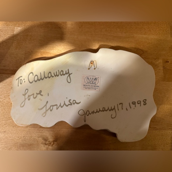 Henfeathers Cherub Garden wall hanging - Picture 5 of 8